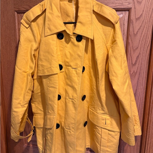 Pendleton Yellow short Trench Coat - Picture 3 of 4